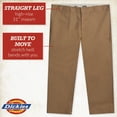 thumbnail image 2 of Dickies Womens Work Pants - Straight Fit Twill Plus Size Original Wrinkle Resistant Casual Pant, 2 of 4