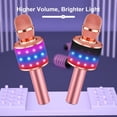thumbnail image 5 of Intexca Bluetooth Karaoke Microphone, 4-in-1 Wireless Mic with LED Lights for Kids & Adults, 5 of 5
