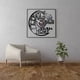 thumbnail image 5 of Reloj de Pared Toystoory Silencioso Grande Decoración del Hogar Negro, 5 of 6