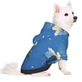 thumbnail image 2 of Balery Hibiscus Flowers Calm Water Sudadera con Capucha para Perros Pequeños – Ropa para Mascotas, Disfraz para Perros y Gatos, Ideal para Fiestas y Cosplay-Large, 2 of 7
