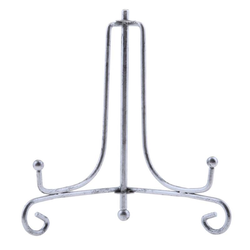 Iron Display Stand, Iron Easel Plate Display Photo Holder Stand