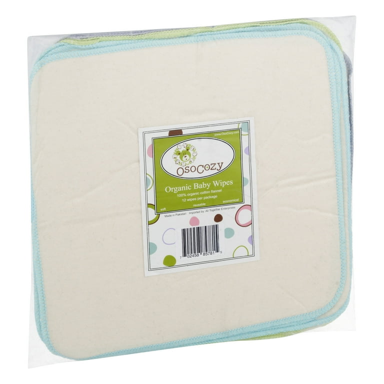 Cotton Flannel Wipes