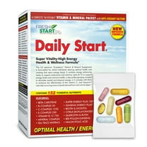 Daily Start Complete Daily Vitamin Pack - 10X Energy & Stamina Booster (30 Packets)