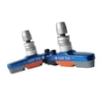 thumbnail image 3 of 2 Pieces Brake Pads Shoes Lightweight Easy Carry Sturdy High Performance Replace blue, 3 of 7