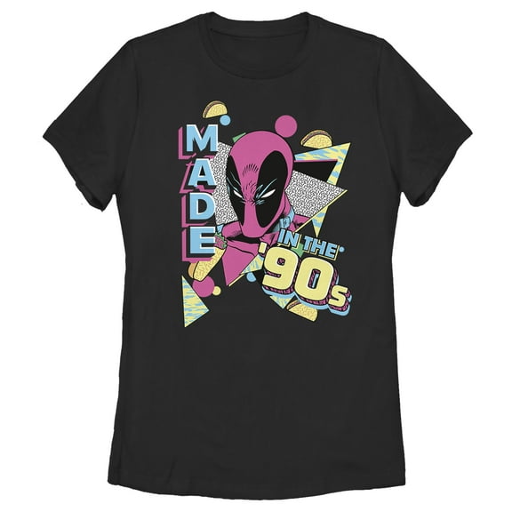 Women's Marvel: Deadpool Made in the 90’s Graphic T-Shirt