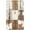 Beige/Brown, variant on SAFAVIEH Studio Leather Shavonne Geometric Area Rug, Beige/Brown, 3' x 5'