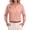 Orange, variant on Fantaslook Striped Tops for Womens 3/4 Sleeve V Neck Shirts Dressy Casual Business Work Blouses Trendy Lapel Tops