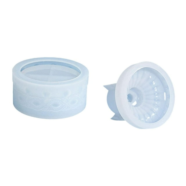 segolike Silicone Model Storage Box with Lid Home Decor Organizer Decoration DIY Tool