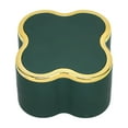 thumbnail image 1 of Caja de anillos, caja de anillos iluminada, caja de anillos de trébol de cuatro hojas suave, caja de almacenamiento de anillos iluminados, rendimiento finamente sintonizado Jadeshay A, 1 of 8