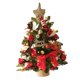 thumbnail image 4 of Mini de Navidad artificial, mesa, escritorio, decoración, regalo para familiares y amigos, hecho de PVC y tela, de Navidad pequeño y , Los 60CM Macarena Árbol nevado, 4 of 8