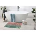 thumbnail image 5 of Sliced Rose Gold Metallic Foil Overlaid Bath Rugs 16x24 Inch Non Slip Bath Mat Quick Dry Absorbent Thin Bath Rug Fit Under Door Washable Bath Floor Rugs for Bathroom Bathtub Sink,Multi 2, 5 of 6