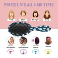 thumbnail image 7 of Dark Blue Halloween Ghosts Hair Brush,Girls Detangling Hair Brush,Glide Through Tangles with Ease for Wet & Dry Hair,8.8"X2.8", 7 of 7