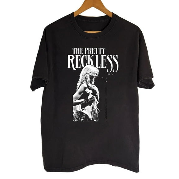 RARE The Pretty Reckless Black Cotton Unisex S-5XL Shirt IA243