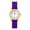Gold/Purple, variant on Blekon Original Women Adult Watch for Medical Students Silicone Band Water Resistant Round Shape