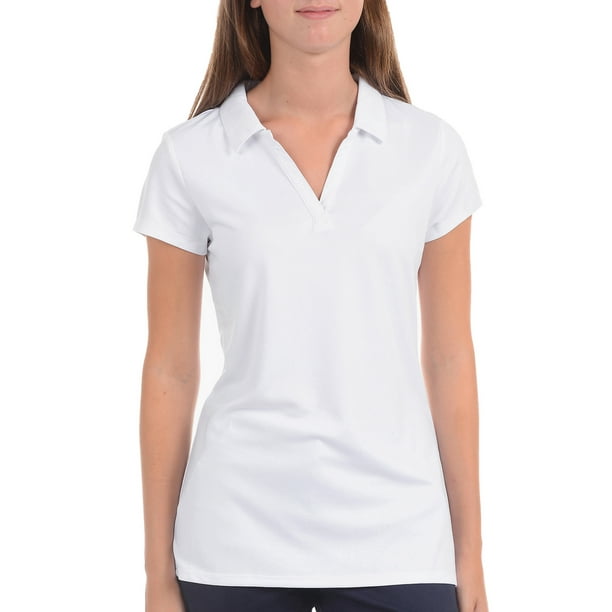 Juniors' School Uniform Short Sleeve Performance Polo Shirt