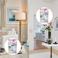 thumbnail image 4 of Yayeee Blank Wall Plate Cover 1-Gang 4.5"x2.7" Home Unused Decorative Outlet, Retro Simple Shapes, 4 of 7