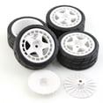 thumbnail image 3 of 4PCS 12Mm Hex 65Mm NeumáTicos de Goma NeumáTicos de Rueda para XV-01 TT-01 TT-02 LC Racing PTG-2 WR8 1/10 RC Car,2, 3 of 5