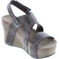 thumbnail image 7 of Pierre Dumas Women's Hester-5 Vegan Leather Strappy Wedge Sandals, 7 of 7