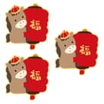 thumbnail image 2 of 3 sobres rojos de año Nuevo Chino 2026, bolsas de dinero de la con dibujos animados de Hong Bao, regalos de fiesta para bodas y cumpleaños., 2 of 9