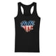 thumbnail image 5 of Cuello redondo para mujer Día de la Independencia Impresión Sin mangas Casual Chaleco suelto Tops Fridja  gh84, 5 of 5