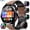 Brown-PU strap, variant on New Sport Smart Watch for Men Women, 1.43" AMOLED Screen, AI Voice Assistant, 120+ Sport Modes, Call Alert Sleep & Menstrual Health Tracker with SOS