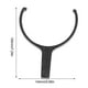 thumbnail image 5 of Riwesomey Embellecedor para cubierta de volante, antiarañazos, antiabrasión, buena artesanía, componentes para automóviles, accesorios para Vehículos, repuestos y accesorios Mis gris negro, 5 of 6