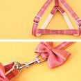 thumbnail image 5 of Visland Pet Harness with Bow , Easy Fit, Adjustable Cat Dog Harness Leash Rope Set - Small, Medium – Stops Pets from Pulling and Choking on Walks, 5 of 8