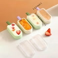 thumbnail image 5 of Musatteng Silicone Ice Cube Mold Set with Lids & Sticks - BPA-Free Food-Grade Multi-Use Freezer Trays for Baby Food, & Cheese Sticks, 5 of 8