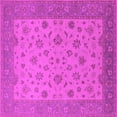 thumbnail image 1 of Ahgly Company Indoor Square Oriental Pink Traditional Area Rugs, 8' Square, 1 of 4