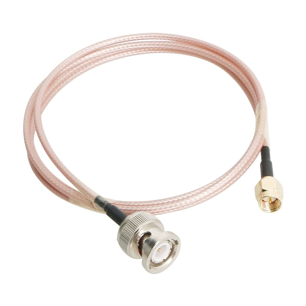 Linyer BNC to SMA Coaxial Cable Universal Professional Replace Fitting RG316 Flexible Adapter