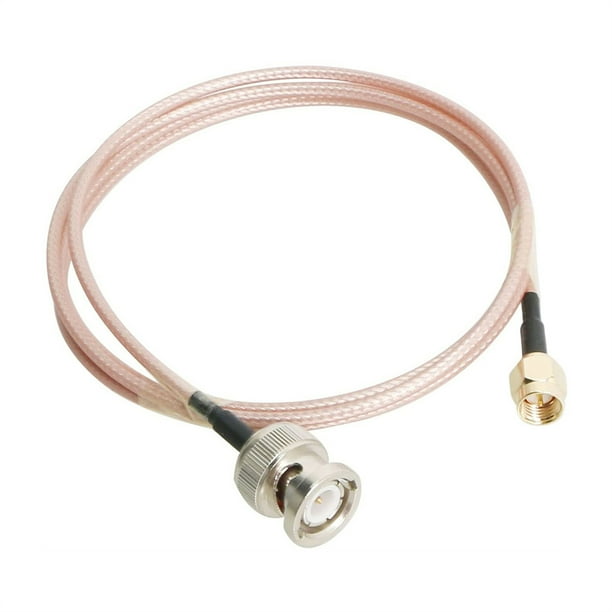 Linyer BNC to SMA Coaxial Cable Universal Professional Replace Fitting