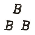 thumbnail image 3 of relayinert Durable And Rustproof Metal House Number Plaque Impeccable Door Decoration Easy To Install Metal Letters House Numbers B17--B 3Set, 3 of 6