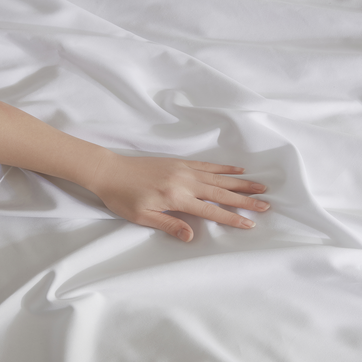 Virtu Luxury Microfiber Duvet Cover Set Queen White photo 6
