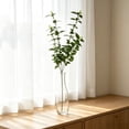 thumbnail image 5 of Autumn Artificial Leaf Branches Bendable Iron‑wire Stems Realistic Foliage Reusable Thanksgiving Indoor Outdoor Floral Decor Supplies Green, 5 of 6
