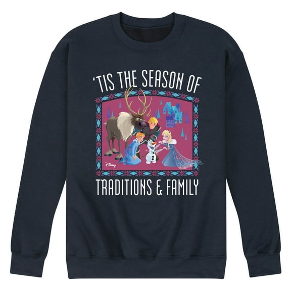 Frozen 2 - Tis The Season - Adult Crew Fleece