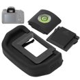 thumbnail image 1 of EB Viewfinder Eye Cup, Viewfinder Eyecup Portable Universal  Durable with Cold Shoe Cover Spirit Level for 4D Camera for 50D Camera, 1 of 7