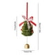 thumbnail image 3 of Guirnalda de Decoración Navideña con Diseño de Escena, Adornos para Árbol de Navidad, Anillo de Ratán, Colgante para Puerta, Decoración Navideña 2025, 3 of 6