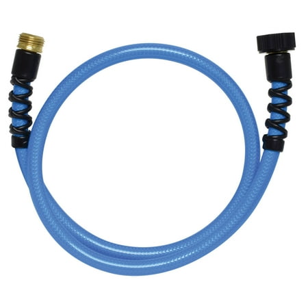 Blue Water Rv Park Valterra W01-8048 AquaFresh High Pressure Drinking Water Hose with Hose Savers - 1/2