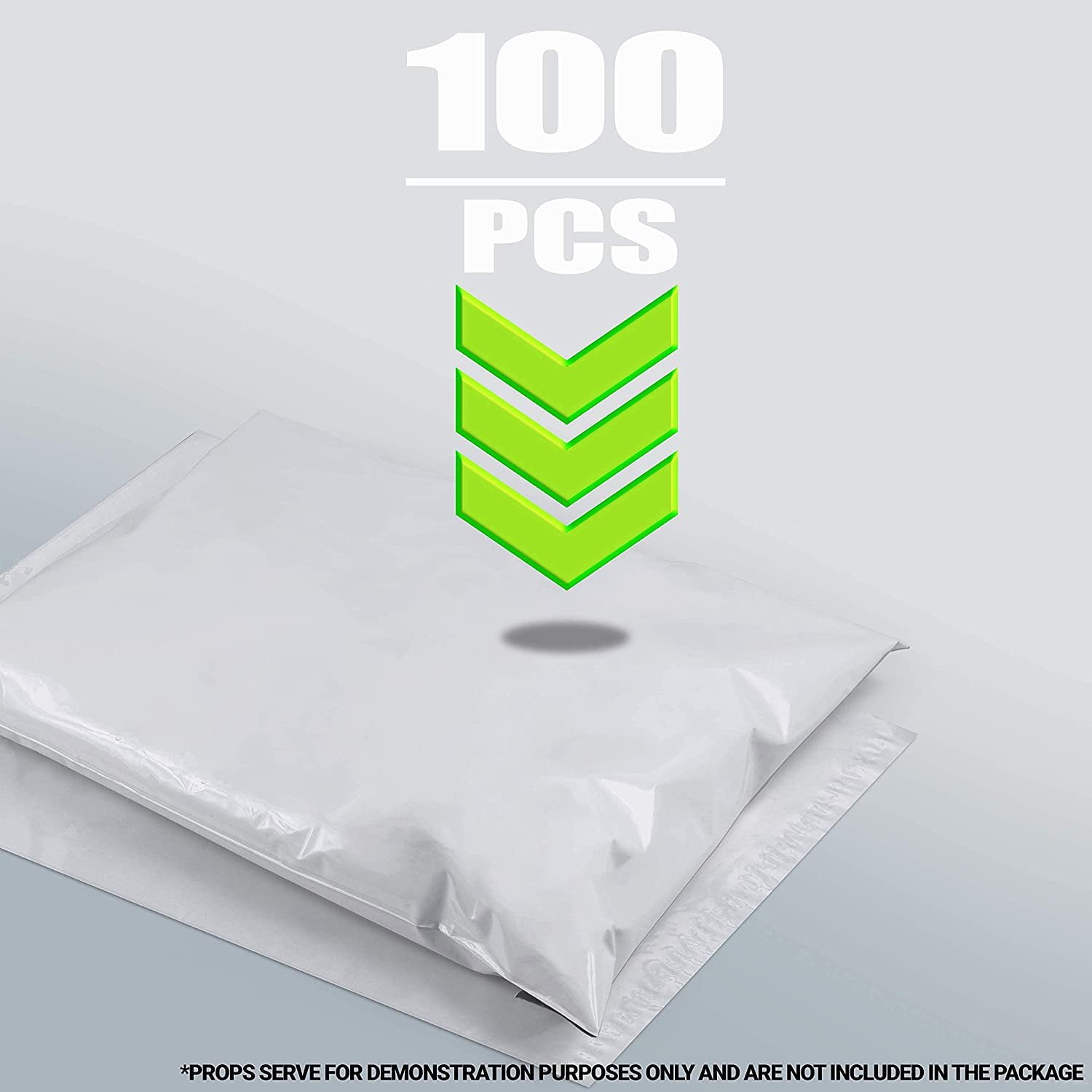 MAILERS4U 12 in. x 15.5 in. 2.4 mil Poly Mailers Envelopes Self Sealing Bags  (100-Pack) 12x15.5-HD-PM-G60-100PK - The Home Depot