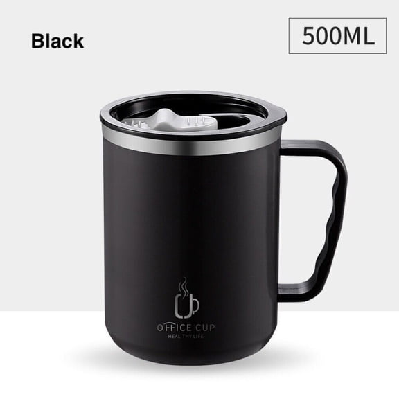 500ml Stainless Steel Thermos Mug Tea Coffee Thermal Cup Insulated Travel Mug