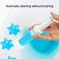 thumbnail image 3 of SUSUchens 75G Toilet Deodorant Gel Flower Shape Toilet Cleaner Effective Odor Prevention Toilet Freshener for Home Bathroom Style B, 3 of 13