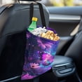 thumbnail image 4 of Yuyamidu Purple Butterfly Car Trash Bag Bag Bin for Front Seat, Back Seat Floral Auto Garbage Container Bin Accessories Reusable Garbage Bag for Car SUV Truck Sedan, 4 of 7