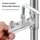 thumbnail image 2 of Herramienta Extracción Del Kit Extracto Perno Extractor Rosca Tubo Roto (plata), 2 of 9