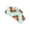 Green, variant on Bohemian Crochet Hair Flower Pattern Hair Clip For Women NonSlip Vacation Hair Accessories Hair Styling Hair Holder
