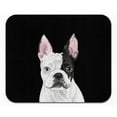 thumbnail image 2 of WIRESTER 8.66x7.08 in Rectangle Mouse Pad with Non-Slip Rubber Base for Computers, Laptop, Office & Home - Boston Terrier Eyepatch Dog, 2 of 5