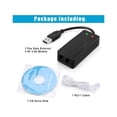 thumbnail image 3 of USB 56K Voice Fax Data External V.90 V.92 Modem With Dual Ports, Compatible With Windows 98SE/2000/ME/XP/Vista/Win 7/Win 8/Win 10 Support Auto-Dial, Tone and Pulse Dialing, Auto Answer, Auto Retrain, 3 of 7