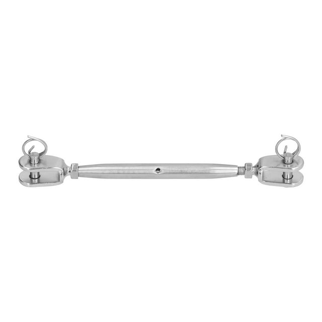 Cable Railing Kit, Stainless Steel Cable Railing Kit Porch Railing Kit Deck Cable Railing Kit Turnbuckle Hook and Eye Cable Wire Rope Tension