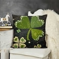 thumbnail image 2 of ST Patricks Day Throw Pillow Covers,Stripes Decoration for Sofa Couch, 2 of 5