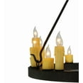 thumbnail image 5 of Meyda Tiffany 138768 Deina 18 Light 24" Wide Taper Candle Style Chandelier - Coffee Bean, 5 of 7