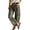 Green, variant on Women Y2K Mid Rise Blue Barrel Denim Jeans Vintage Bandana Paisley Pattern Casual Loose Fit Long Pants with Side Pockets